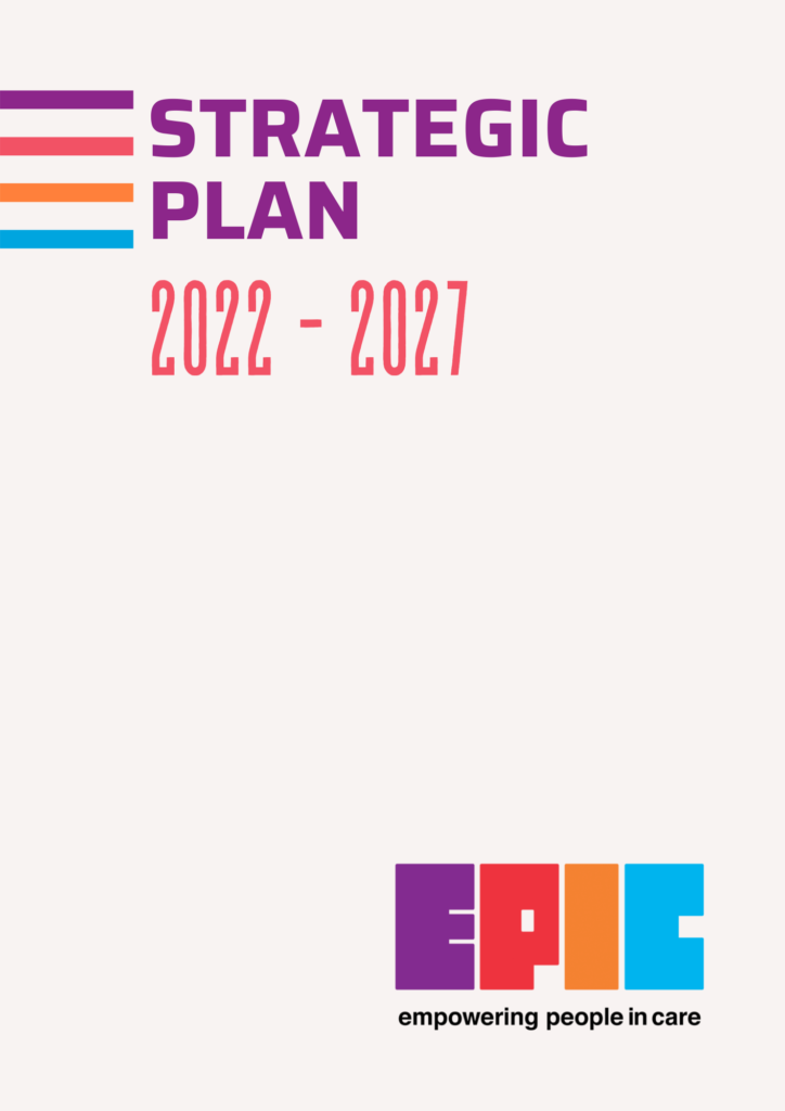 Cover of our Strategic Plan 2022 - 2027.