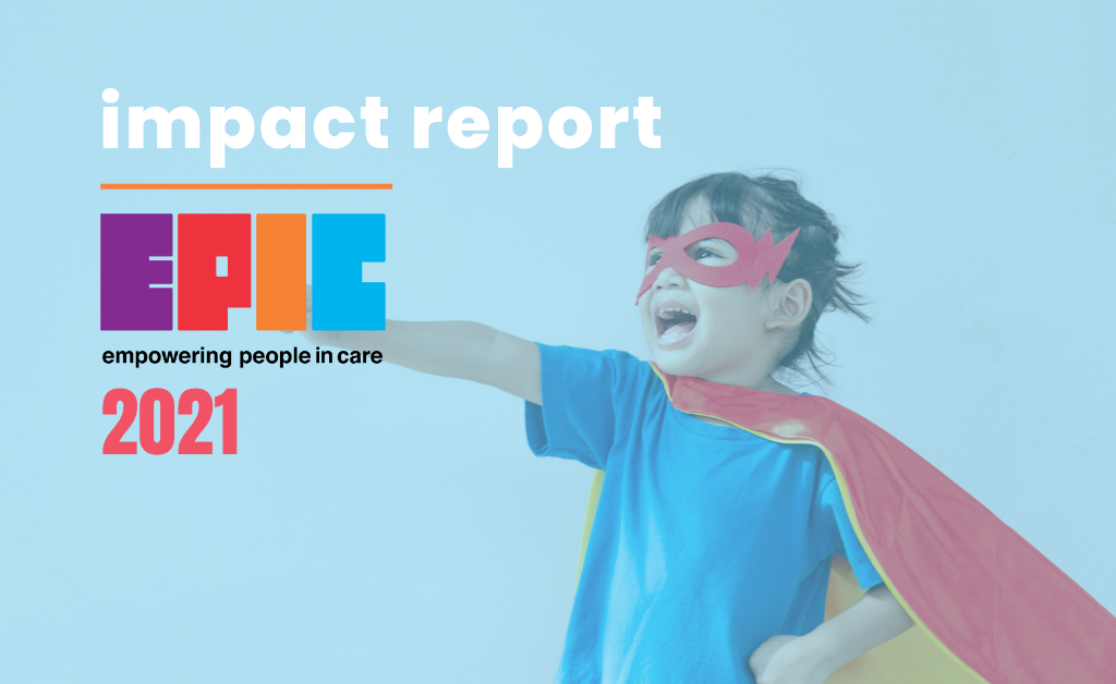 Cover of our 2021 Impact Report