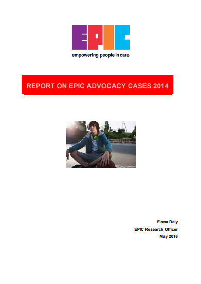 Cover of our report on advocacy cases 2014.