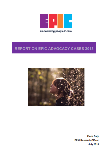 Cover of on EPIC Advocacy Cases 2013.